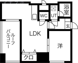 新栄町駅 徒歩5分 3階の物件間取画像